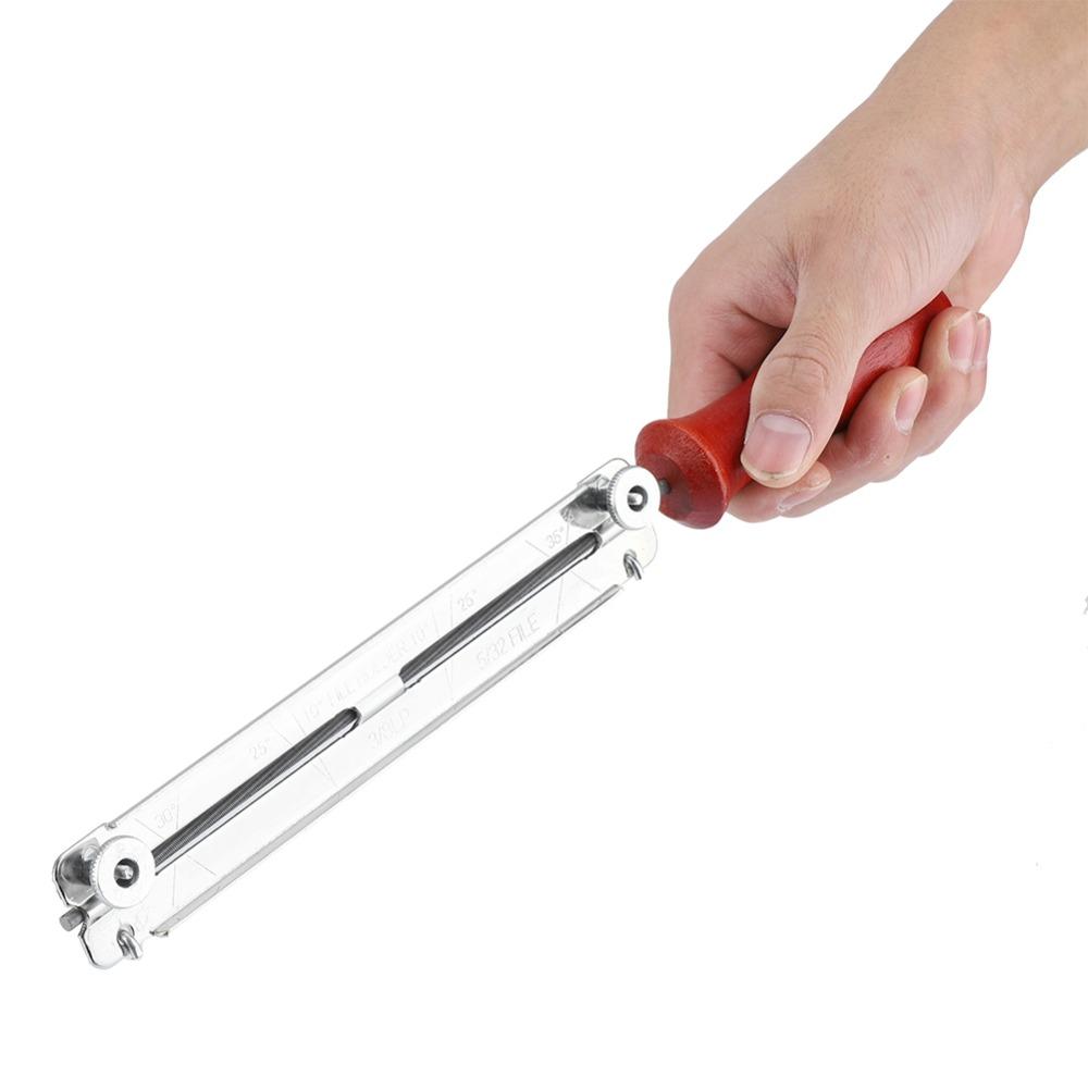 Plastic Handle Chainsaw File Kit Round File Chainsaw Sharpener Chainsaw Maintenance