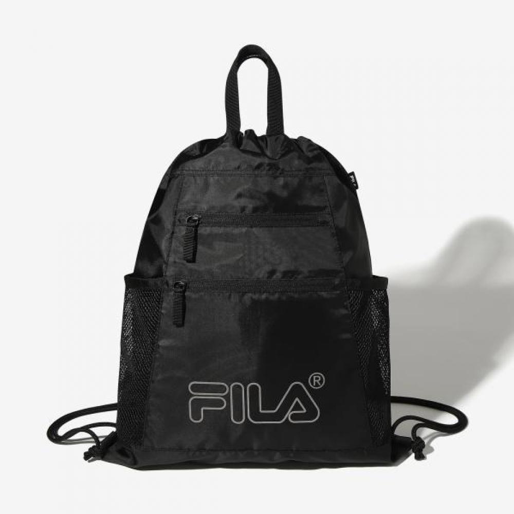 Fila Pocket String Bag Registration Prohibition BLACK/000