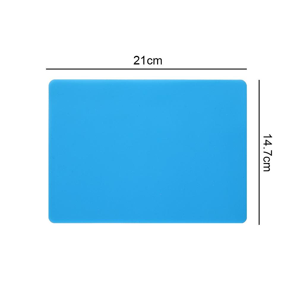 Silicone World Silicone Pad Table Mat Kneading Dough Mat Resin Pad Craft Tool Anti-dirty Pad DIY Epoxy Jewelry Making Tools