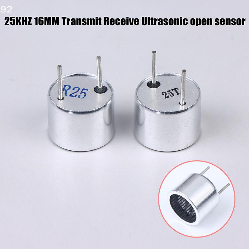 5/10 Peças 25KHZ 16MM Transmitir Receber Sensor Ultrassônico Aberto TCT25-16T/R Tipo Dividido Sonda Dispositivo Ultrassônico para Cães Peças