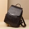 Women's Retro Backpack Soft Leather Travel Backpack
