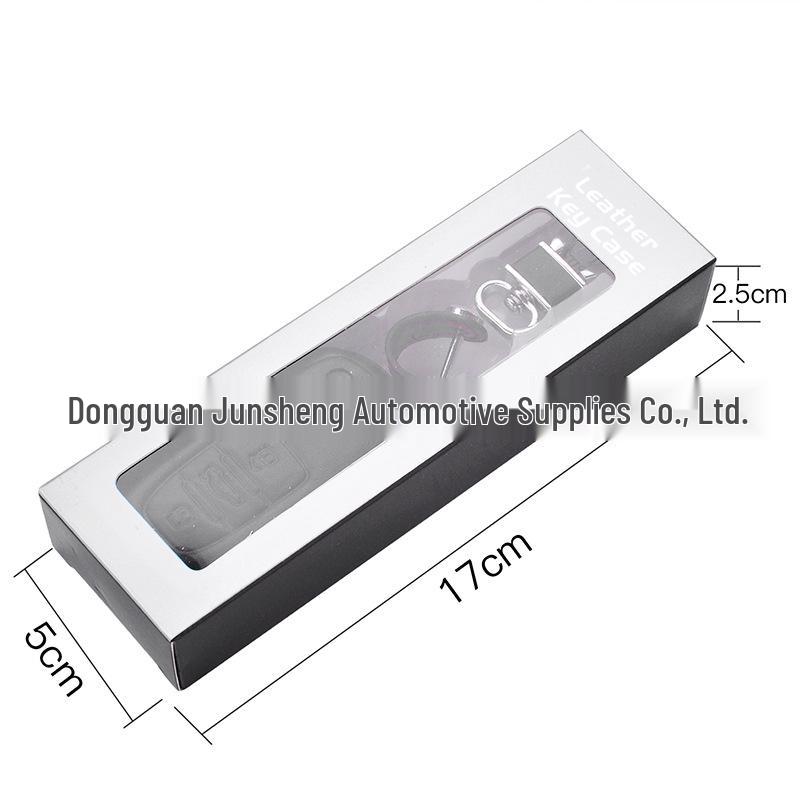 Genuine 4D Leather Case for Toyota 12 Camry/Previa/Alphard Smart Key (4-Button)