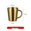 ZHOUYUEHENGSHENG 300ml 304 Stainless Steel Insulated Mug