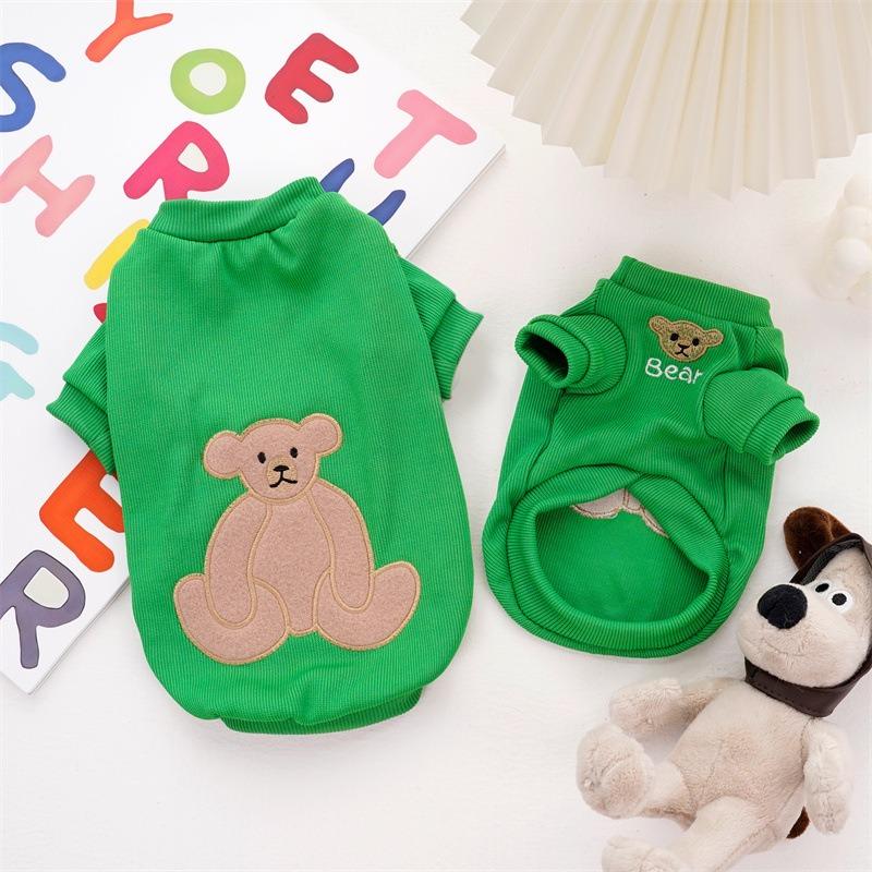 

Домашние питомцы: Маленькие, Средние и Большие Собаки, Кошки для Французской Корриды, Тедди Бишон Фризы, Одежда для Собак, Товары для Собак, Базовые Футболки для Кошек 2XL зелёный