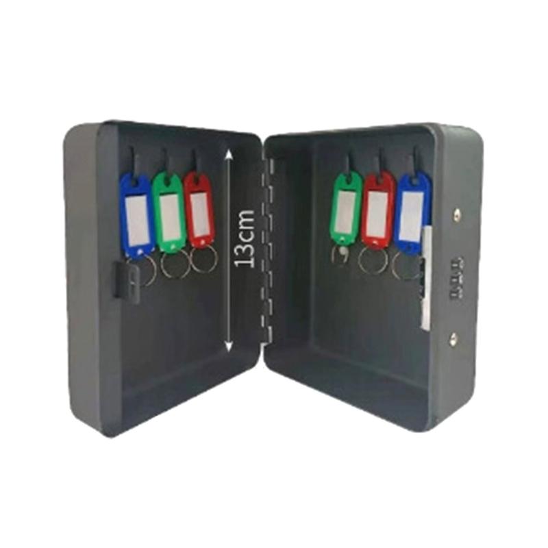 Modern Key Locking Box for Indoor Outdoor Use Combination Code Protections and Large Capacity Storage