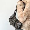 Hot-selling Maillard Style Shoulder Bag, Retro Style Spice Girl Wasteland Style Pleated Underarm Bag, New Women's Bag.