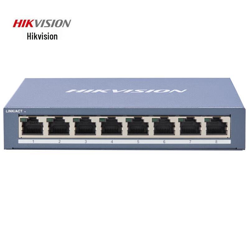 

HIKVISION 8-Port Gigabit Unmanaged Ethernet Switch