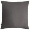Decorative Pillowcase "Gaïa" 80 X 80 Cm "Cotton Gauze" - Granite