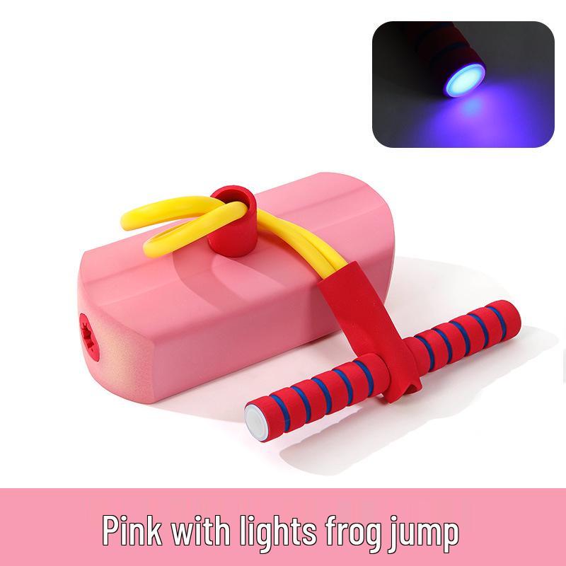 Antrenor de echilibru cu sărituri de broască pentru creșterea în înălțime a copiilor: Băț Pogo pentru Integrare Senzorială în Aer Liber