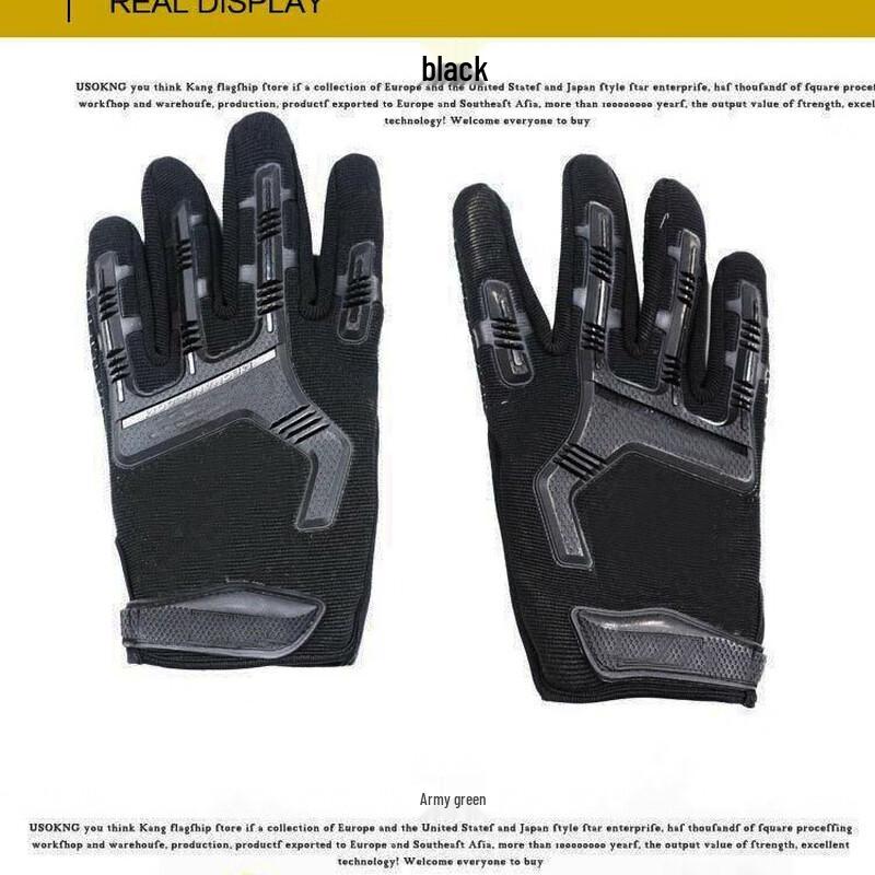 Men's Combat Training & Cycling Tactical Gloves