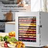 Large-Capacity Commercial Food Dehydrator for Pet Snacks, Fruits, Vegetables, Fish, and Shrimp