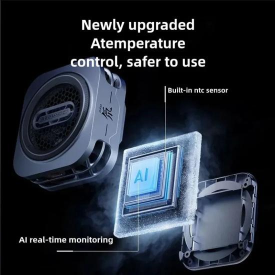 Nubia RedMagic Cooler 6 Pro Global Version Magnetic Phone Radiator Up To 41℃ Cooling AI Temperature Control For Game Phone