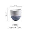 Export Japanese-Style Teacup, Water Cup, Coarse Pottery Hand-Painted Cup, Coffee Cup, Clay Small Teacup