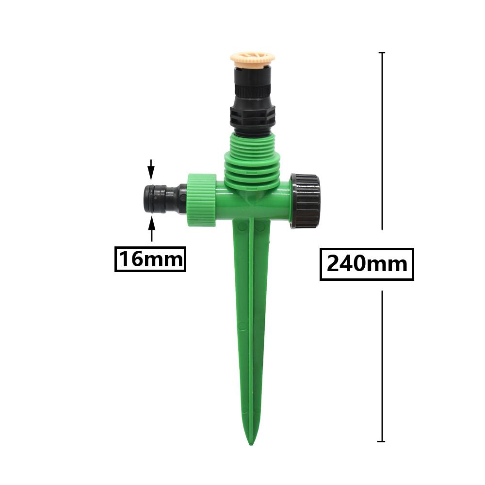Garden Sprinkler 360° Rotation Irrigation Watering System Plant Watering Sprinkler For Agriculture Lawn Farm Greenhouse