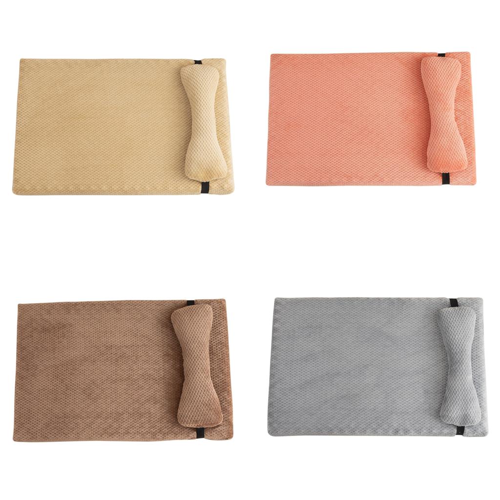 Pet Bed Plush Warm Dog Mat For Indoor Use With Comfortable Design For All Dog Sizes