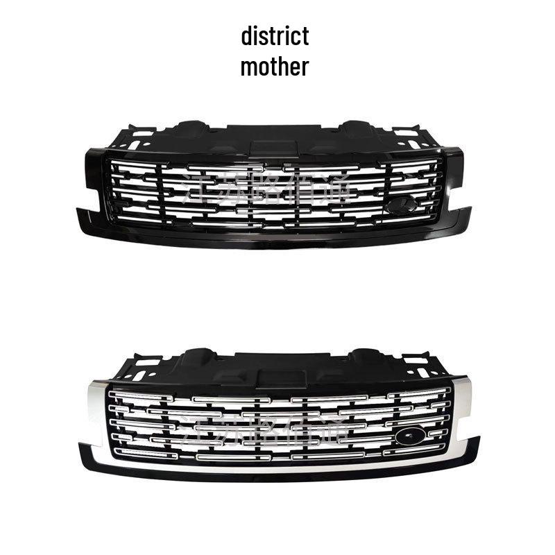 2023 Range Rover Executive All-Black Front Grille Upgrade with Air Intake Vent Mesh