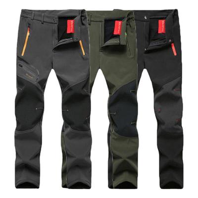 Waterproof Quick-Dry Fleece Softshell Ski Pants for Men & Women
