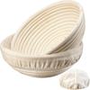 Round Bread Proofing Basket Linen Lining Bread Basket Sourdough Proofing Baske  Bread Making