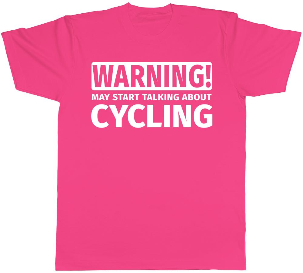 Warning May Start Talking About Cycling Unisexs Unisexs TShirt