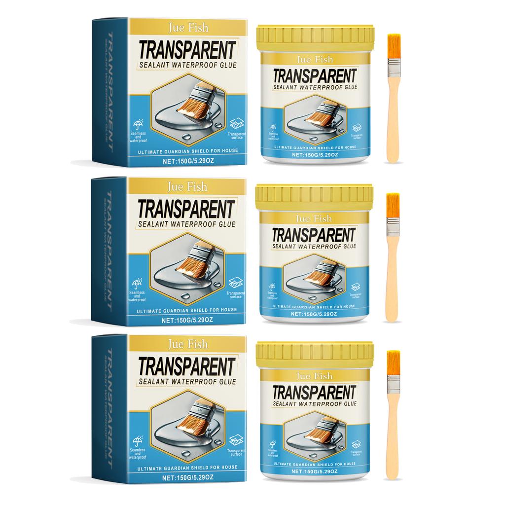 Waterproof Sealant Transparent Leak Proof Coating Home DIY Repair Long Lasting Flexible Bathroom Kitchen Window Crack