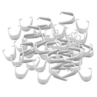 200 Pieces Stainless Steel Pendant Pinch Bails Connector Findings 4x9mm