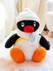 Bambole di peluche Pingu Pinguino Divertenti Carine Regalo di Halloween Natale Compleanno Per Bambine Atmosfera Festiva Ciondolo per Borsa Chiavi Per Amici