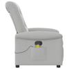 Massage Chair Cloud Grey Fabric