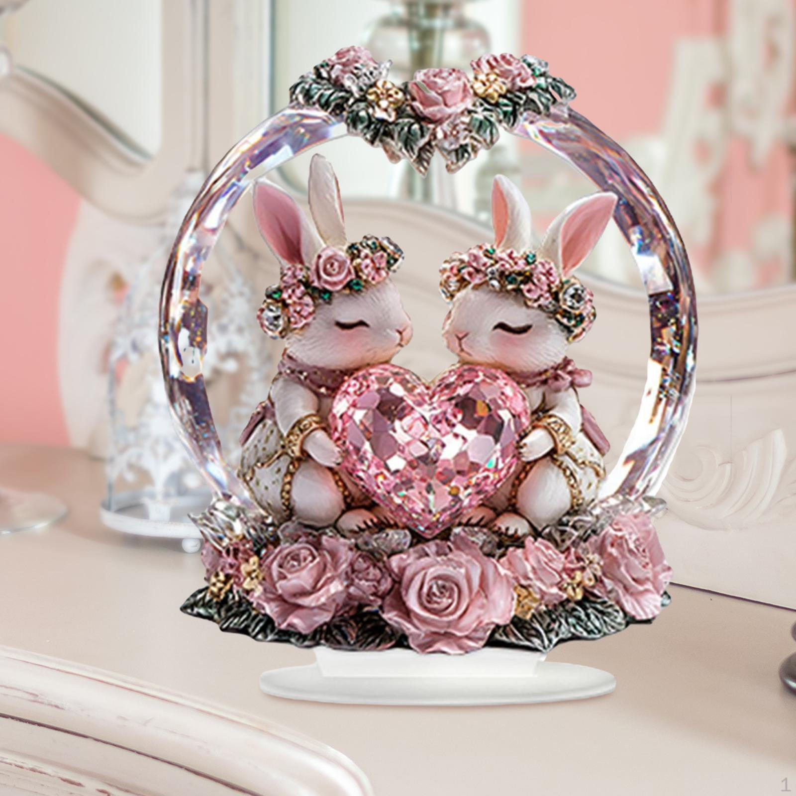 

День святого Валентина Декор рабочего стола, Украшение стола, Акриловые романтические валентинки, Рабочий стол Style C