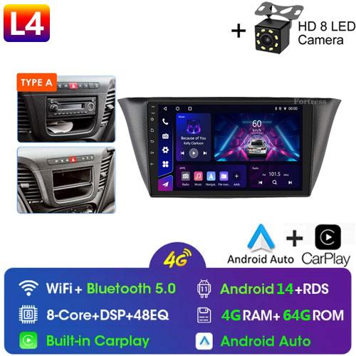 For Iveco Daily 2013-2021 Android Car Radio Intelligent System Multimedia Player Navigation GPS Carplay Touch Screen Auto Stereo