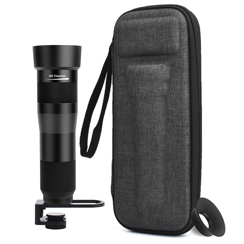 4k HD Mobile Camera Lens 18x Telephoto Lens for Smartphones telephoto lens lensa zoom Bundle1