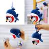 Cute Shark Keychain Plush Toy With Pull String For Kids And Collectors