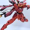 MG 1/100 Red Testament Divine Soldier Mech Assembly Model Kit Action Figures Boys' Puzzle Toys Desktop Ornament Collectible Gift