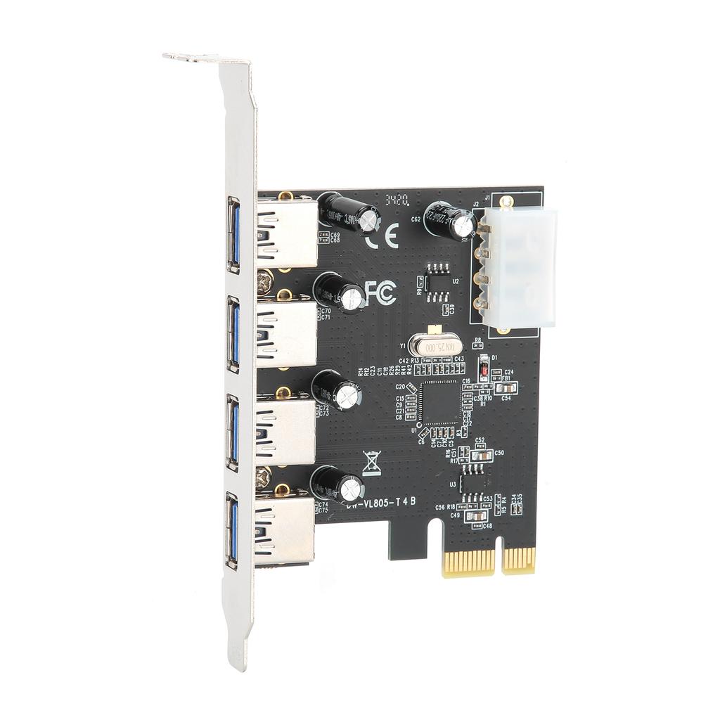 4 Port USB 3.0 PCI Express zu USB 3.0 PCIe Karte USB3.0 Konverter NEC Adapter