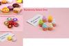 Bread Doughnut Emoji Toy Car With Pullback Function For Toddler Play And Parentchild Interaction