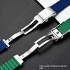 For 1853 Tissot PRX Fluororubber Strap T137 strap T137.410 T137.407 VITON Watch Band Bracelet 40mm T137407 t137410 Blue strap