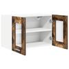 Wall Mounted Cabinet Smoked Oak Finish 60 x 31 x 40 cm Engineered Wood