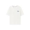 Serie Alianza Deportiva Moda Casual Clásico Cómodo Camiseta de Manga Corta Tops Unisex L225U199-0074