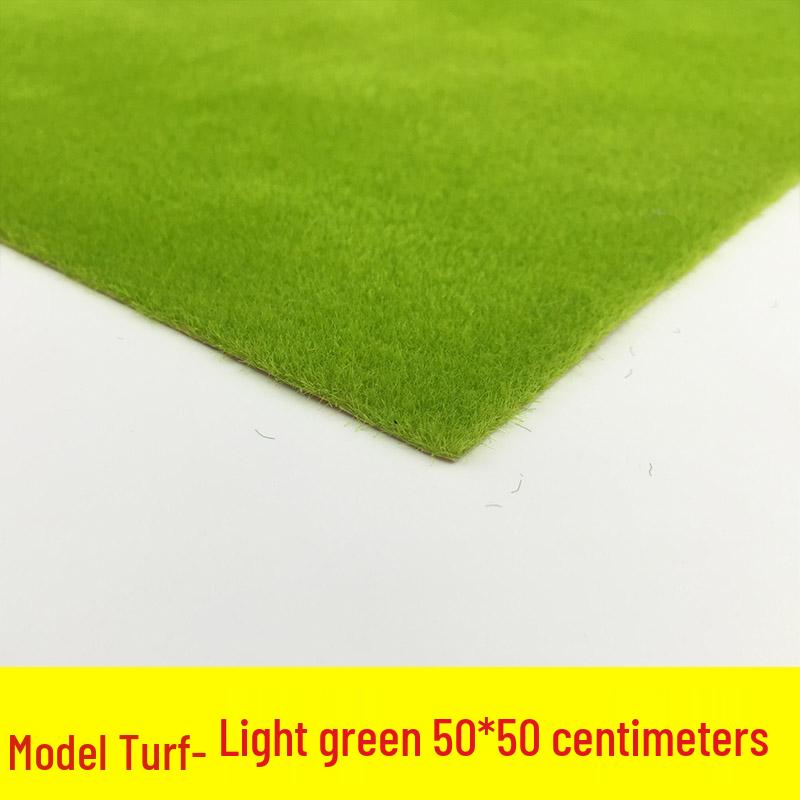 Handmade Architectural Model Turf for Outdoor Lawn and Grassland Models