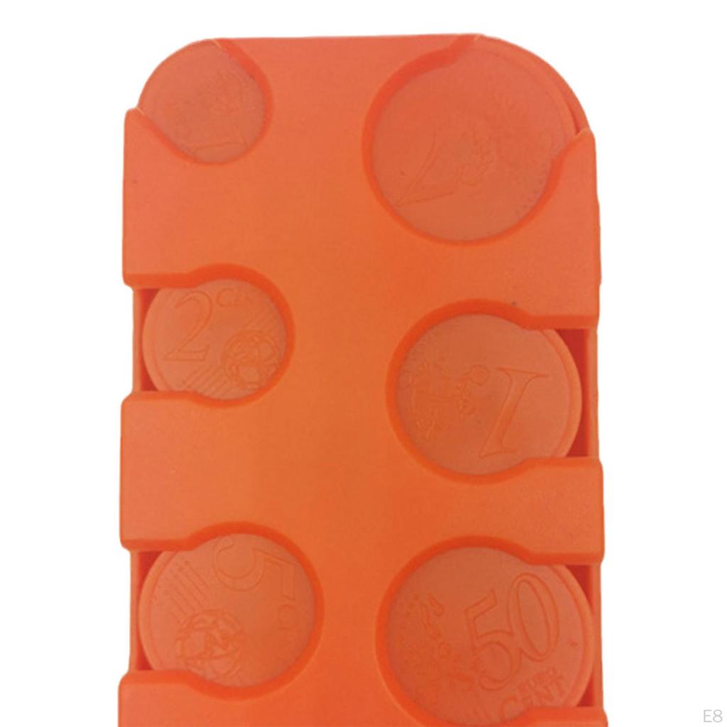 Dispenser Storage Box 1 Cent, 2 5 10 20 50 Cents, Euro And Lidded