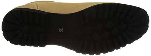 San-A Plus 2311 Men's Mountain Boots, Beige Suede, Size 24.5cm, 3E