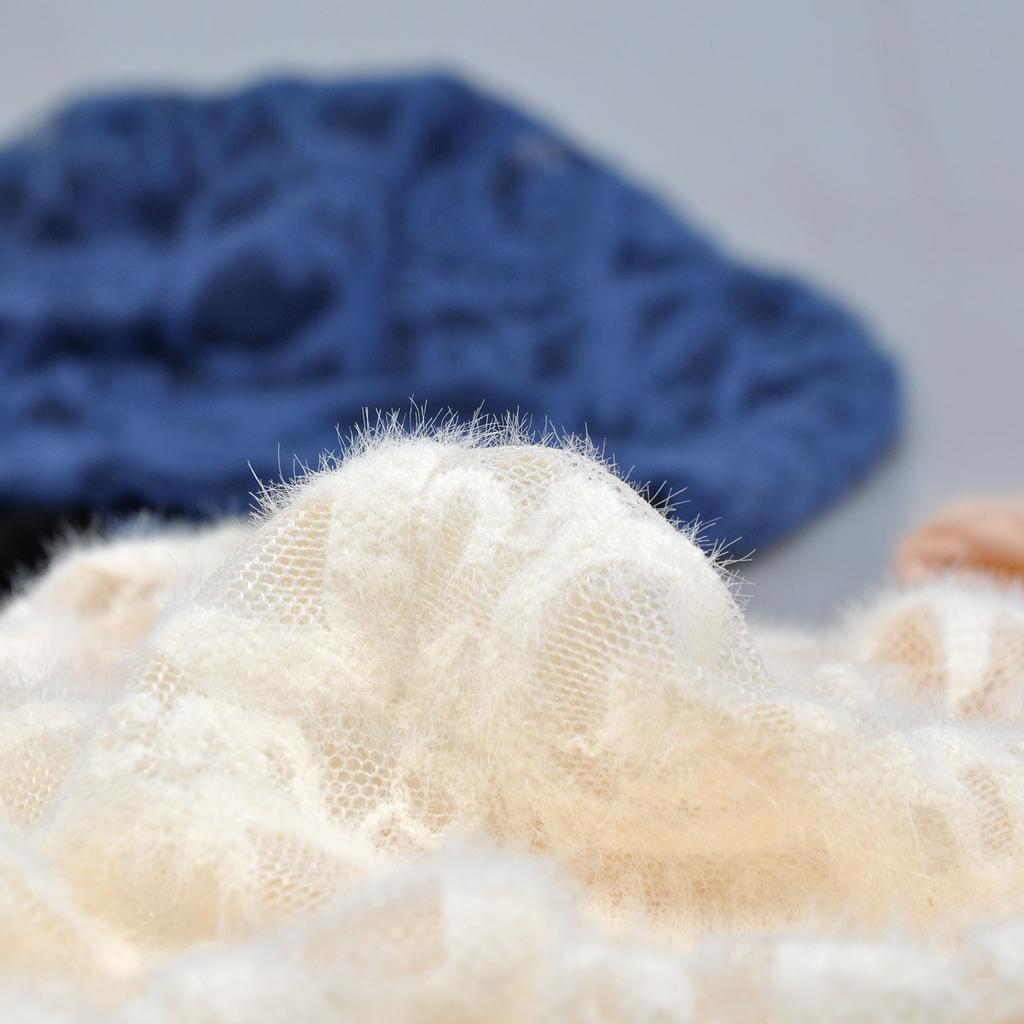 Lace Hat Thin Women'S Spring And Autumn Capped Cotton Jacquard Letters Hollow Breathable Versatile Confinement Hat Baotou Hat