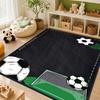 Football Game Patterned Rug Allseason Carpet For Bathroom Kitchen Home Decor New Year Gift