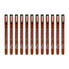 Fine Tip Brush Liner Pen with Extra-Fine Soft Tip for Sketch Practice, Illustration Work, and Daily Art Study Use