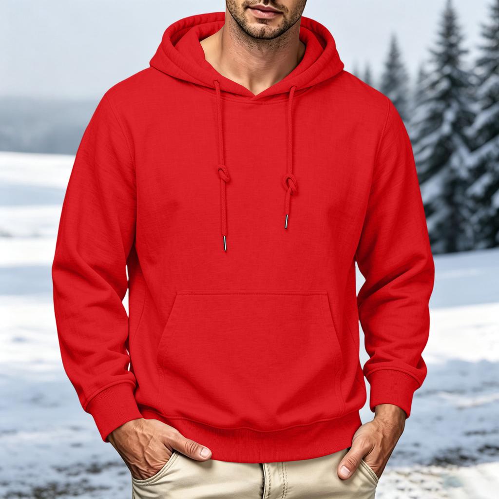 Herren Pullover Hoodie mit Farbe Vielseitig Lässig Alltagsbekleidung
