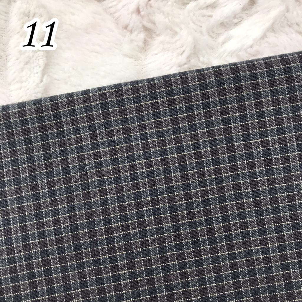 Lattice series DIY Japan Little Cloth group Yarn-dyed fabric,for sewing Handmade Patchwork Quilting ,For Sewing Doll clothes