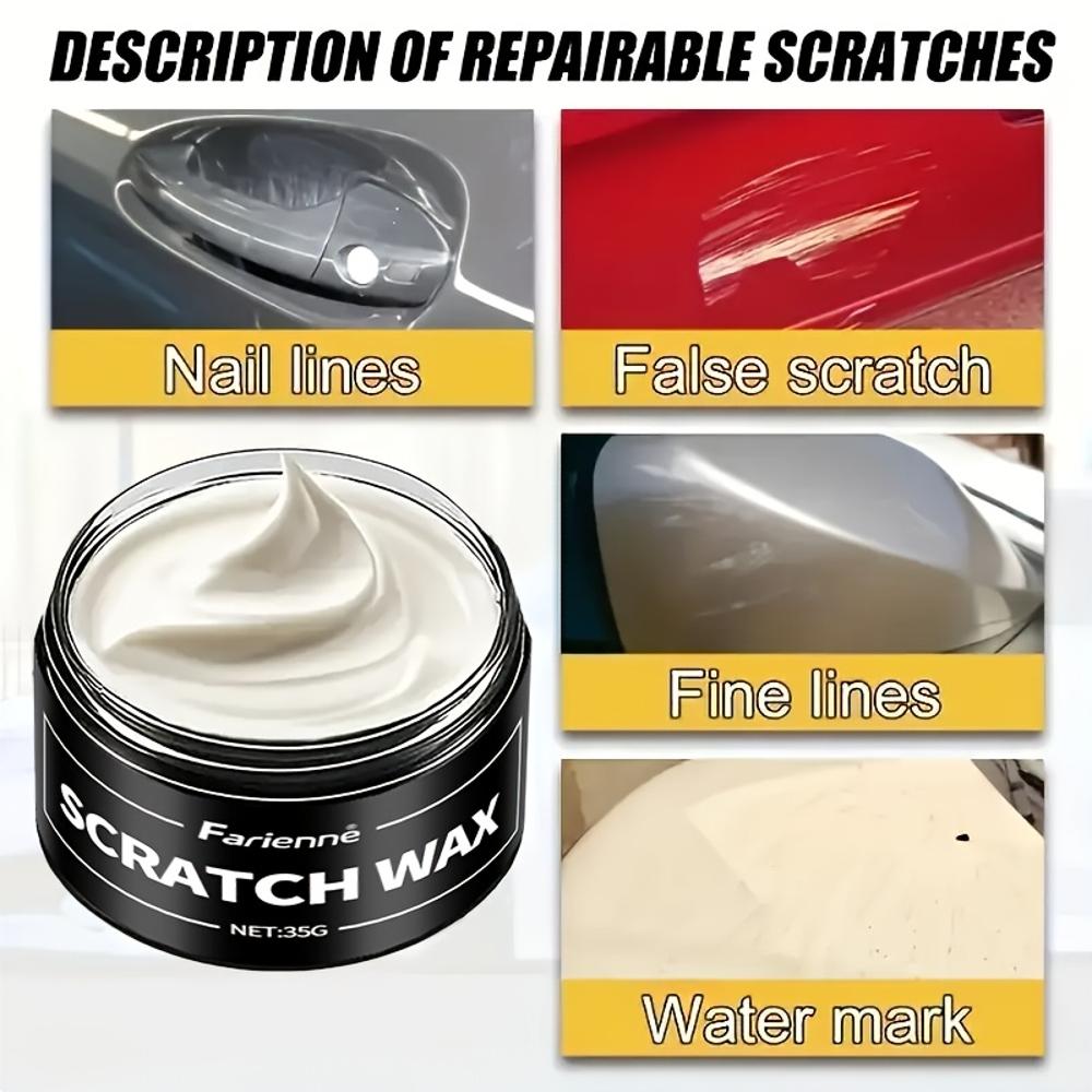 Auto Kratzerentfernung Nano Glanz Politur, Geeignet für verschiedene Autolackfarben und Wartung Schnelles Polieren zur Entfernung von Kratzern