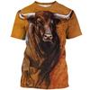 San Fermin Bullfighting T-shirt 3D toreo tourada Print Sapin T-shirt Fiere Bull Animal T-shirt Women's ropa hombre y2k