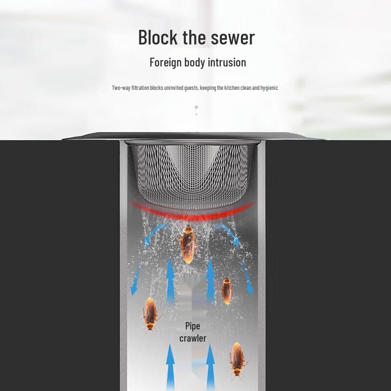 Zhigonggujin 7.8cm Stainless Steel Sink Strainer Basket