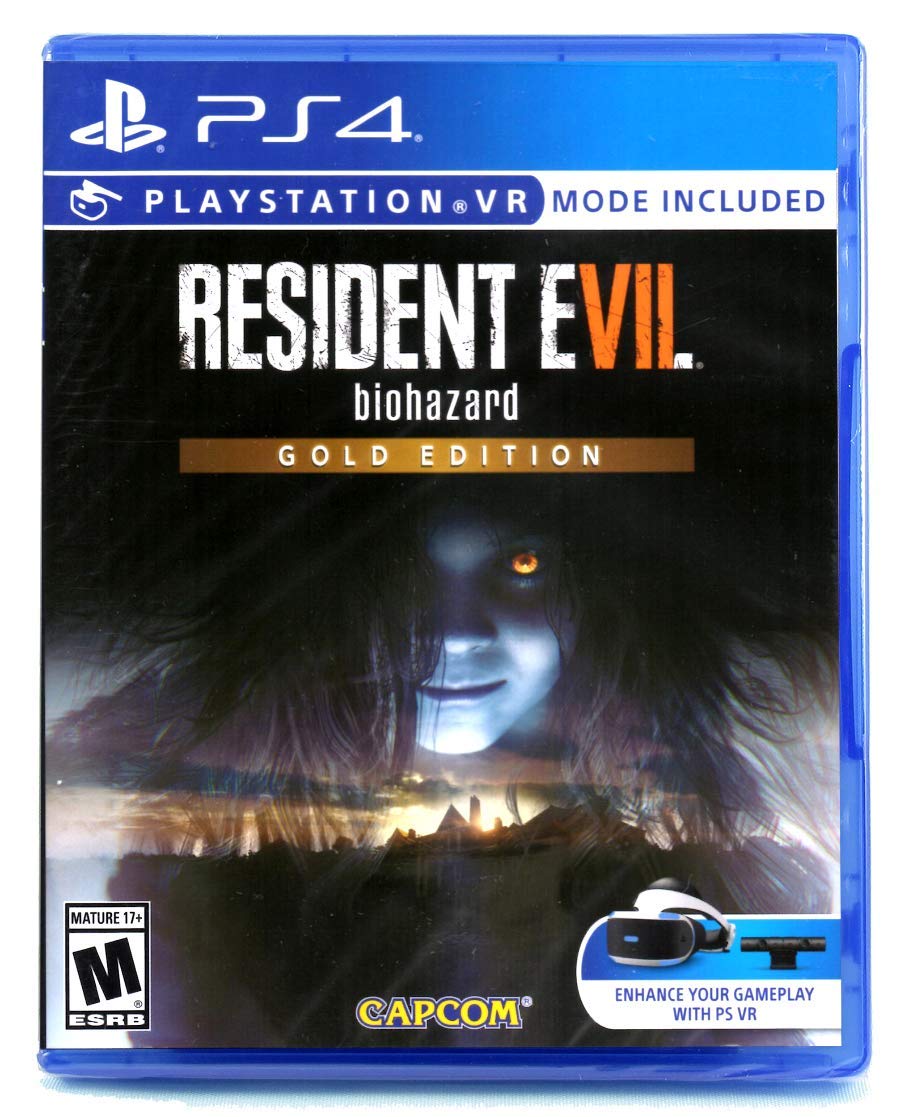 

Capcom Resident Evil 7 Biohazard Золотое издание Североамериканская версия PS4 Игра в жанре survival horror с режимом PS VR