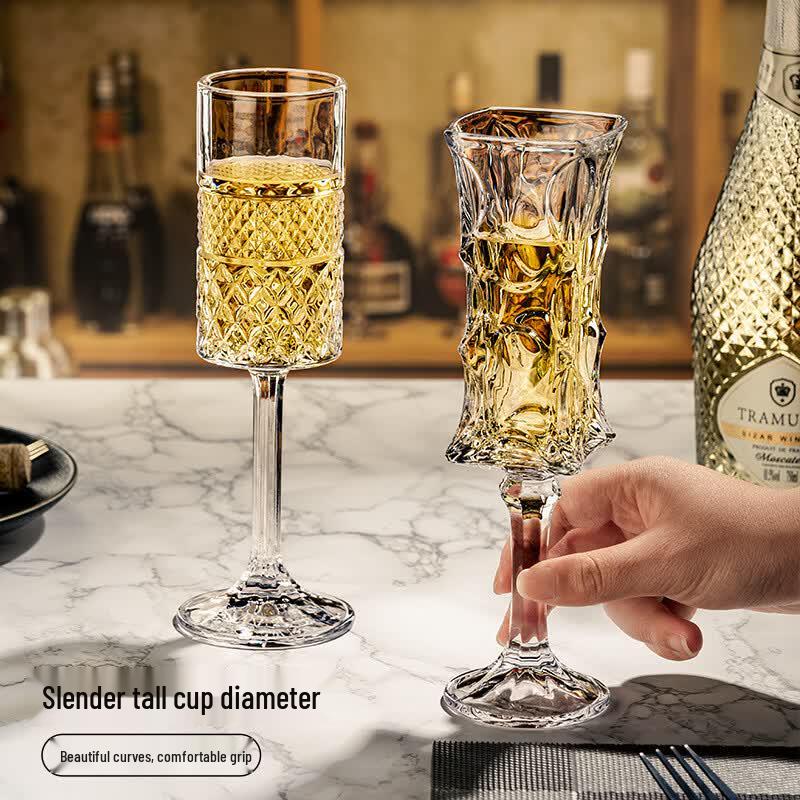 Lead-Free Crystal Champagne & Cocktail Glasses